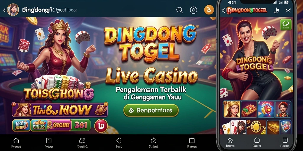 Tampilan gameplay DINGDONGTOGEL yang menarik dan interaktif.